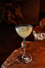 Cocktail in luxury background