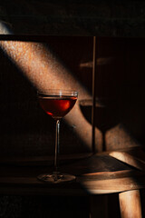 Cocktail in luxury background