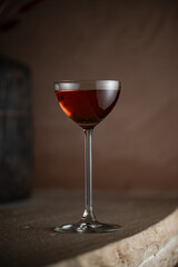 Cocktail in luxury background