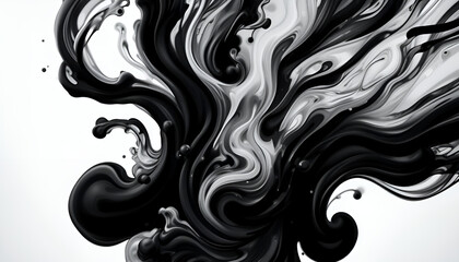 black and white abstract background
