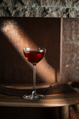 Cocktail in luxury background
