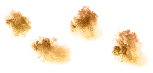   A powerful windstorm blew through the desert, kicking up a swirling mix of dust, sand, and smoke,...