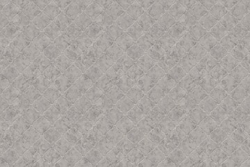 Gray Marble Arabesque Tile Seamless Pattern with Subtle Texture