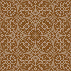 damask seamless pattern vector for wallpaper, this damask pattern vector is ideal for textiles, packaging and elegant damask pattern vector prints