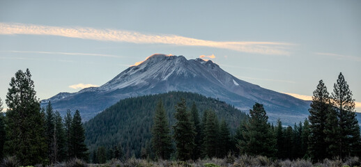 Dramatic nature scenes near Mount Shasta Cascade Range California © digidreamgrafix