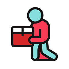 Delivery, Cargo, delivery man