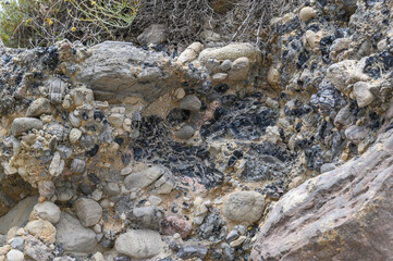 Obsidian Rock Formation on Milos Island – Volcanic Heritage of the Cyclades