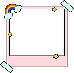 Cute Polaroid Photo Frame