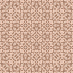 Geometric Monogram color Pattern Print