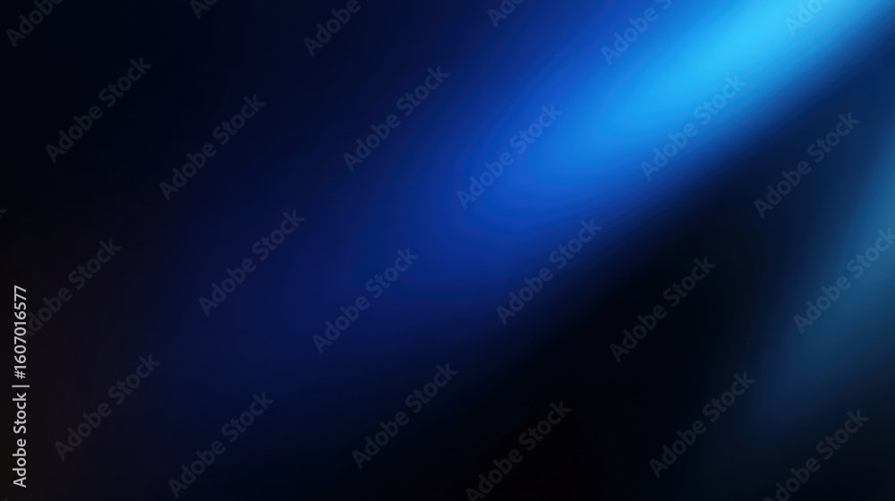 Poster a mesmerizing gradient of deep blue tones, creating an abstract and calming atmosphere for various d