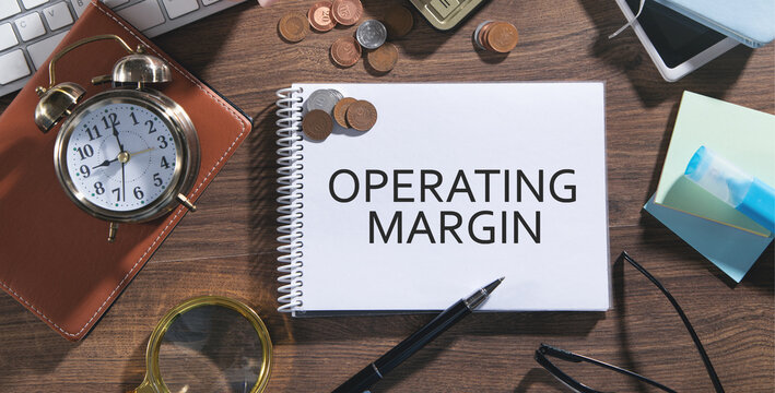 Concept of Operating Margin. Business concept