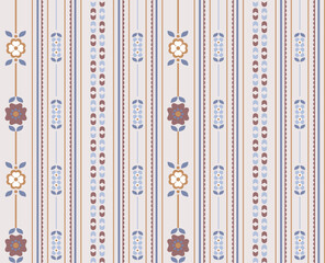 Ethnic Colors Pattern Print able