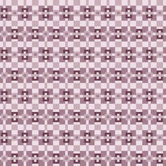 Geometric Monogram color Pattern Print