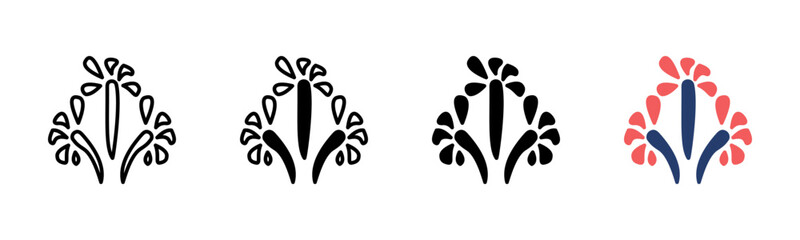 Fireworks Show icon sheet multiple style collection