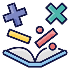 Math Book Icon