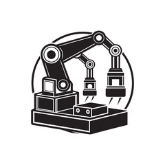 vector illustration of an electric drill