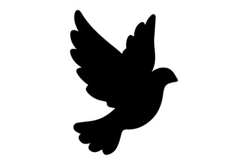 dove bird silhouette