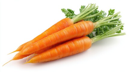 Fresh Carrots Pile: Healthy Food, Vegetables, Garden