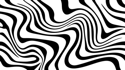 Wave pattern illustration vector with transparent background