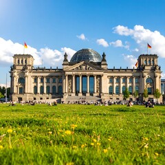 Obraz premium German Parliament Building, Berlin