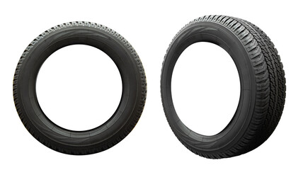 Wheel car, Car tire, Aluminum wheels isolated on white background. © funfunphoto