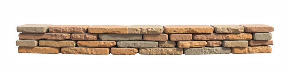 Textured stone wall natural colors decorative design building material rustic style outdoor use durable surface landscaping element