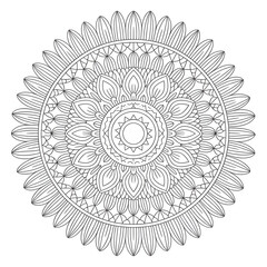 round lace doily pattern