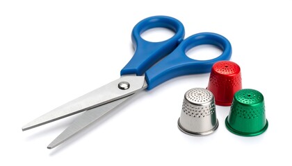 Scissors and thimbles