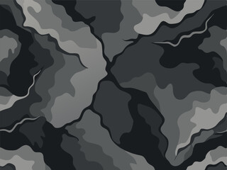 Black gray and gray marble pattern. Abstract marble design. Vector illustration.