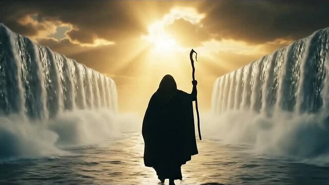 Moses Parting the Red Sea