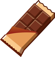 chocolate bar vector illustration