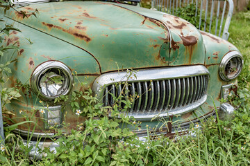 Old rusty car
