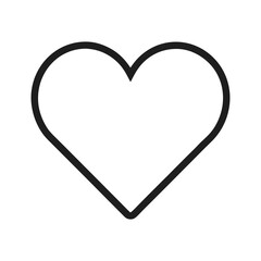 heart icon vector
