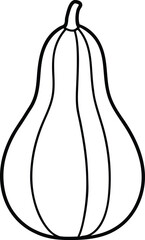 squash icon line art vector illustration on transparent background	
