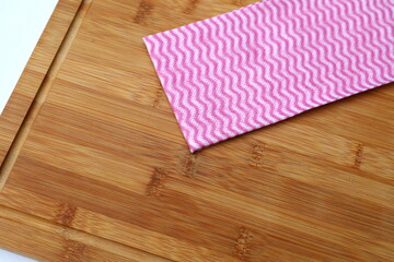 Towels, napkins for washing kitchen tables and dishes.