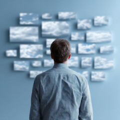 Streaming user backups and multimedia from the cloud in remote settings