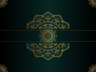 Luxurious Mandala Design Template