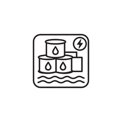 Barrels icon vector design illustration.