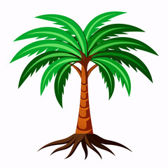 palm tree vector