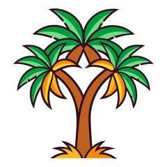 palm tree silhouette