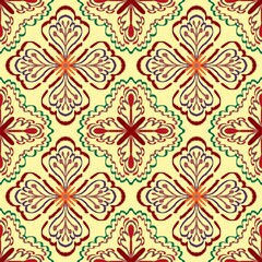 seamless pattern with flowers . Design for carpet ,curtains, texture, background, backdrop, fabric, wallpaper,  clothing  and wrapping.