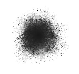 Abstract explosion of light and particles