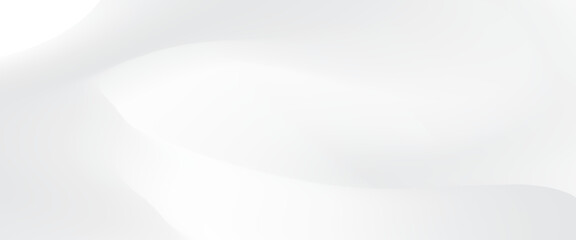 Elegant white abstract background with smooth gradients and flowing shapes. Ideal for presentations, websites, and clean modern design projects.