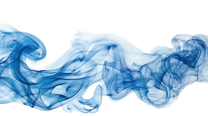 smoke on white background