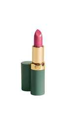 Obraz premium Glamorous lipstick with a vibrant pink hue, perfect for beauty, cosmetics, and fashion needs