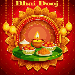  Happy Bhai Dooj Art & Illustration
