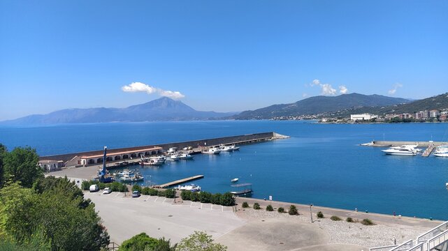 Sapri town in Salerno, Campania. Italy