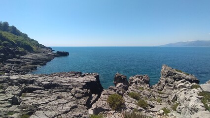Sapri town in Salerno, Campania. Italy
