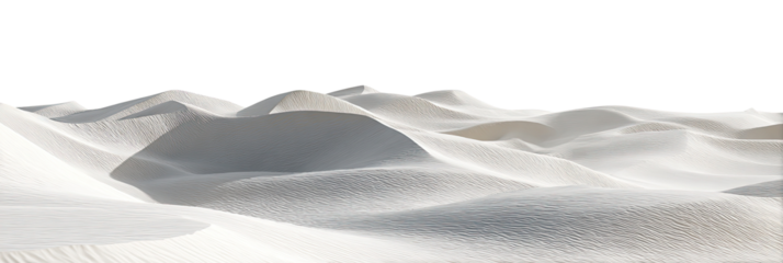 Abstract textured white landscape