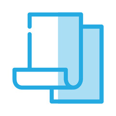 Paper icon design template